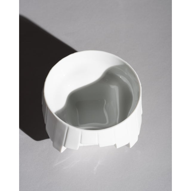2000 - 2009 Sculptural Porcelain Bowl by Zaha Hadid for Rosenthal, Germany, 2000s For Sale - Image 5 of 10