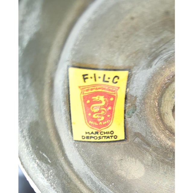 Metal Wall Lamps by Guglielmo Ulrich for Filc Milano, 1955, Set of 2 For Sale - Image 7 of 9