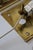 Gold Glass and Brass Wall Lights by Carl Fagerlund for Orrefors, 1960s, Set of 2 For Sale - Image 8 of 18