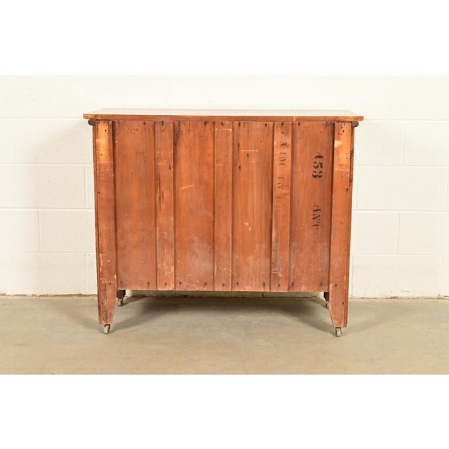 Antique Victorian Carved Oak Dresser or Chest of Drawers, Circa 1890s For Sale - Image 13 of 14