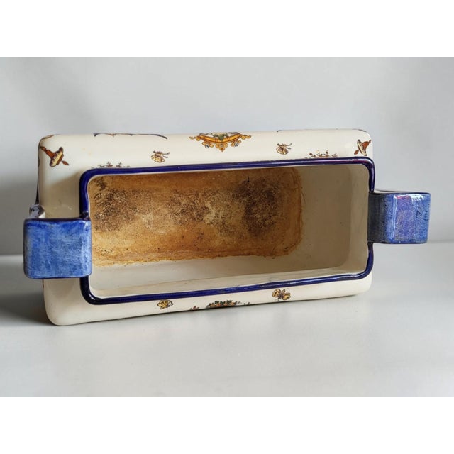 19th Century Gien Earthenware Planter For Sale - Image 6 of 11