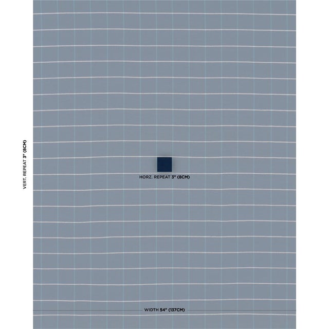 Mark D. Sikes breathed new life into a classic motif when he created Frannie Windowpane, a medium-scale multicolor plaid...