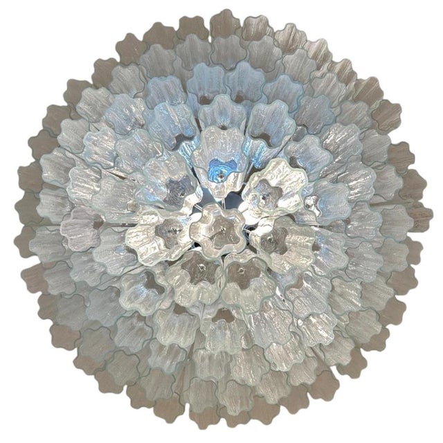 Murano Glass Tronchi Chandelier from Venini, 1980s For Sale - Image 3 of 6