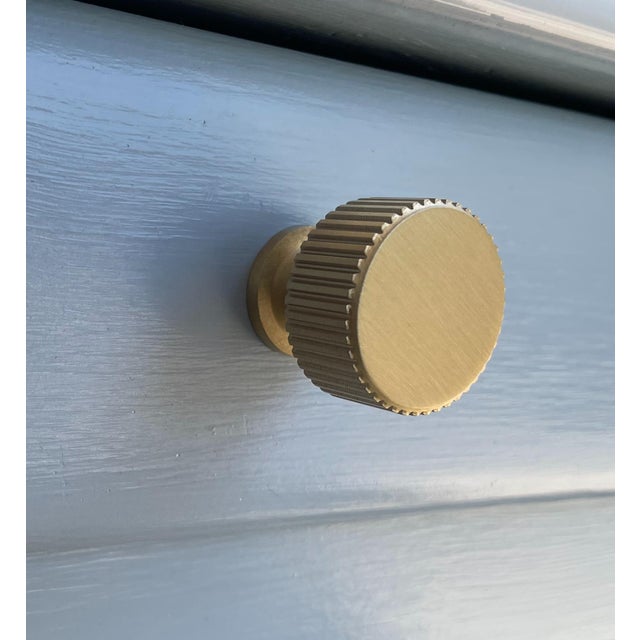 Vintage 1940s Refinished Enamel Top Multipurpose Cabinet For Sale - Image 12 of 12