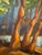 This landscape oil painting on canvas panel was painted en plein aire (in the open air, onsite) at the confluence of two...