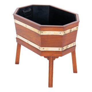 Regency Revival Mahogany Wine Cooler, 1920s For Sale