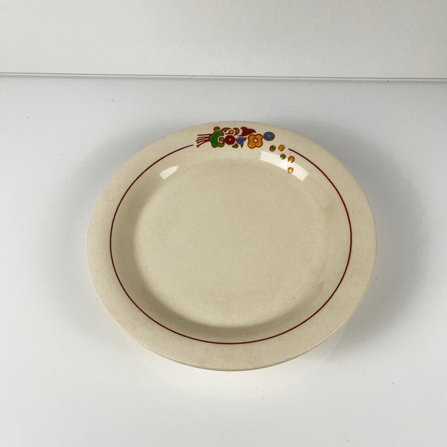 Pedestal Serving Plate from Longwy, 1890s For Sale - Image 3 of 8