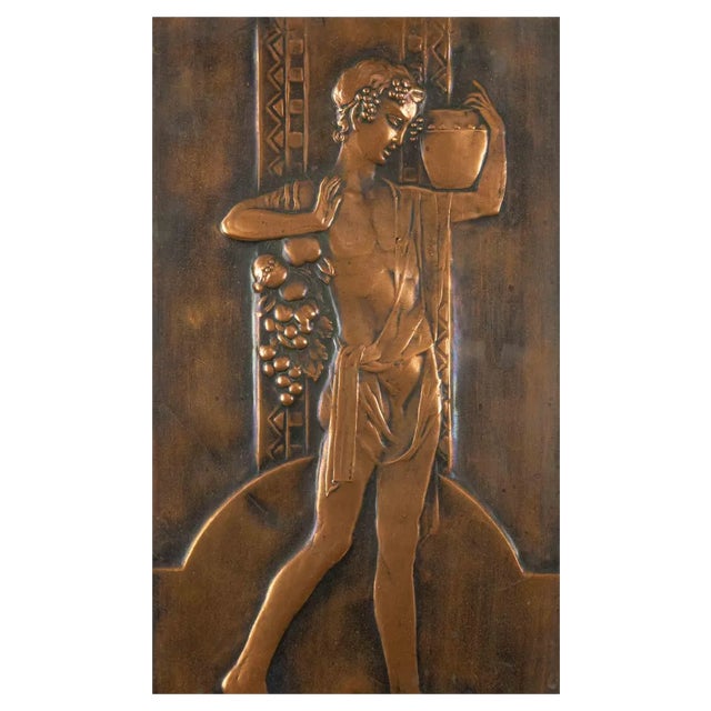 Unknown, Roman Boy, Early 20th Century, Copper Plate Engraved For Sale