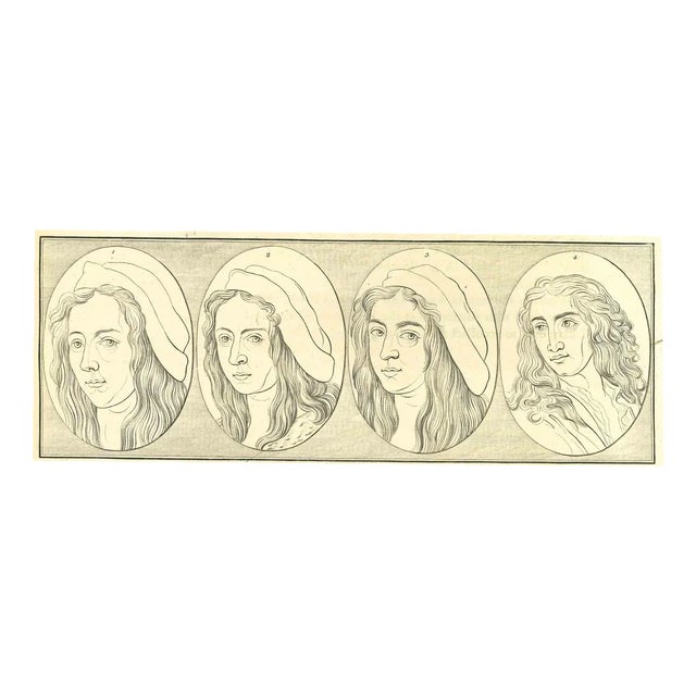 Thomas Holloway, The Physiognomy, Etching, 1810 For Sale