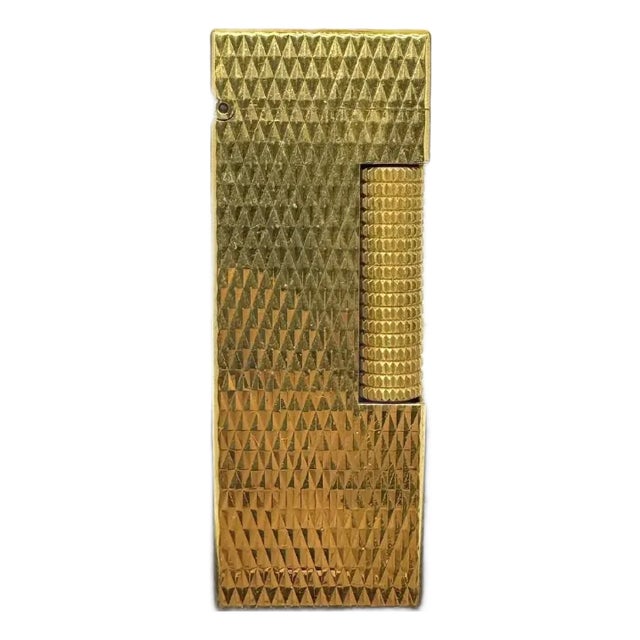 The James Bond Vintage Dunhill 18K Gold Plated Lighter