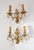 French Gilt Bronze and Crystal Sconces, 1950s, Set of 2 For Sale - Image 6 of 6
