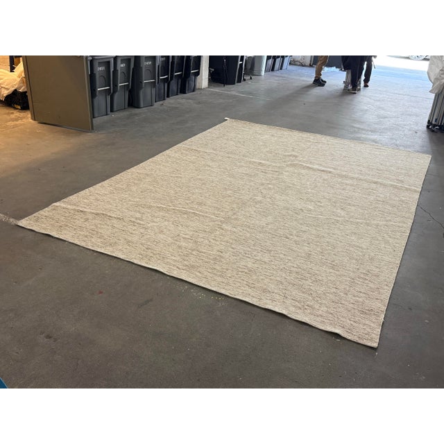 10ft × 13ft Modern Flatweave Area Rug For Sale - Image 4 of 12