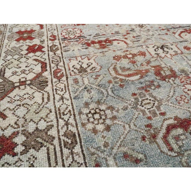 Mid 20th Century Galerie Shabab Collection Mid-20th Century Persian Malayer Accent Rug For Sale - Image 5 of 9