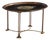 Toile Tray Top Table With Bronze Base, C. 1940 For Sale