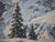 C. H. Zimmermann, Winter on the Alpspitze, 1890s-1910s, Oil on Board For Sale - Image 10 of 14