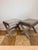 Gray Pair of Early 2000s Faux Crocodile X-Base Benches With Nailhead Trim For Sale - Image 8 of 10