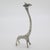 Vintage Italian Handmade Genuine Silver Stylized Giraffe Figurine Miniature For Sale - Image 4 of 8