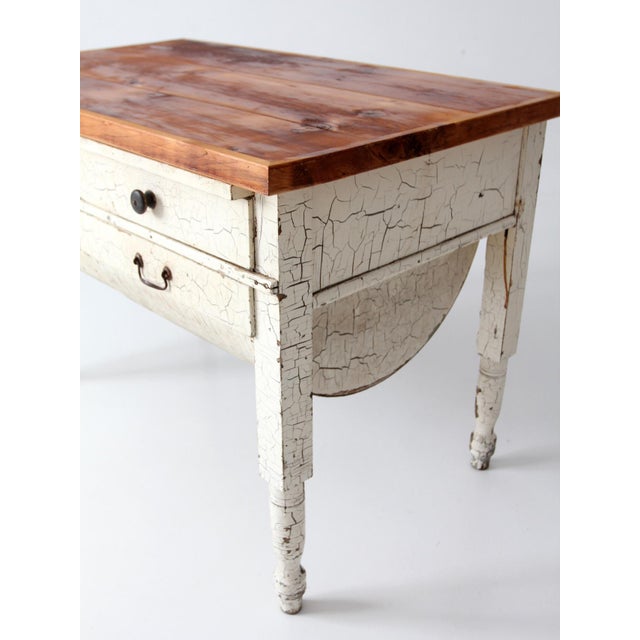 Antique Baker's Table For Sale - Image 10 of 18