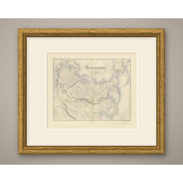 This is an original antique engraved map, colored by hand, from fullarton's companion atlas to the gazetteer of the world....
