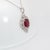 2020s 5.4cts Madagascar Ruby Pendant With Natural Diamonds Accents: Solid 14k Gold For Sale - Image 5 of 9