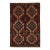 Rug & Kilim’s Afghan Baluch Tribal Rug in Rust Tones With Geometric Medallions For Sale