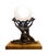 Art Deco Table Lamp with Female Figure, 1930 For Sale - Image 3 of 10