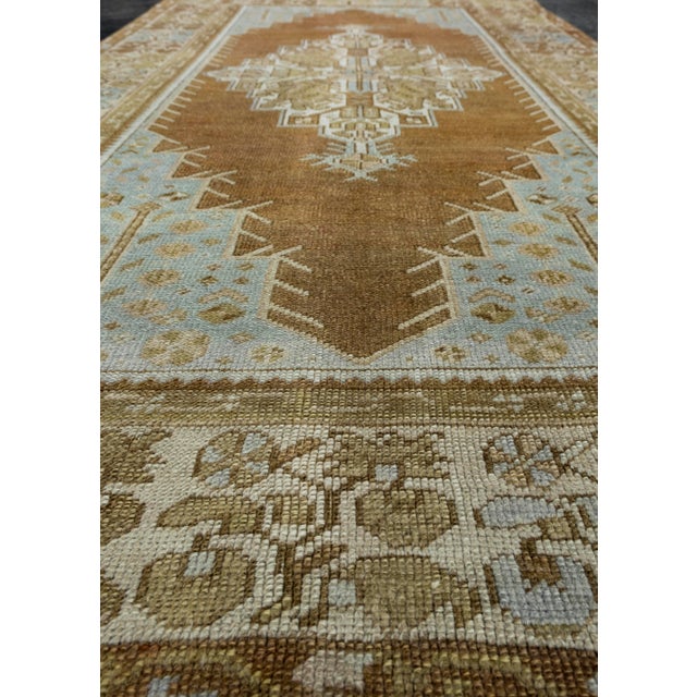 Early 21st Century Turkish Vintage Anatolian Rug 3'6" x 6'2" #17949 For Sale - Image 5 of 8