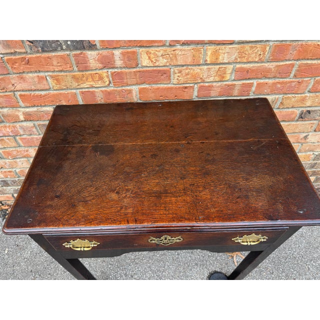 Brown 18th Century English Side Table For Sale - Image 8 of 12