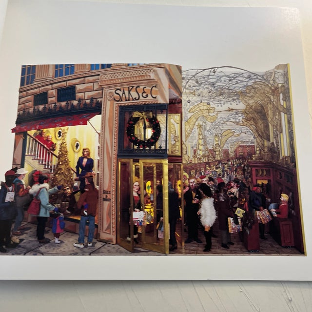 Paper 1995 Red Grooms New York Stories Book For Sale - Image 7 of 10