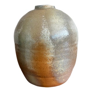 Vintage Boho Studio Pottery Weed Vase For Sale