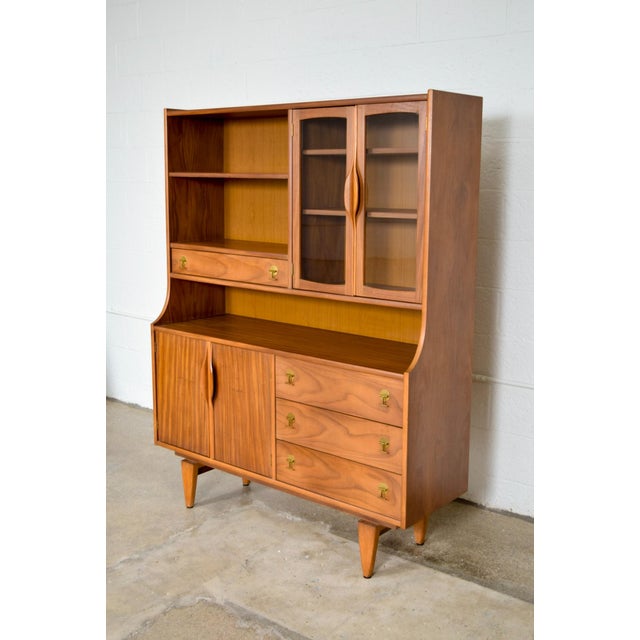 Mid Century Stanley China Hutch Chairish