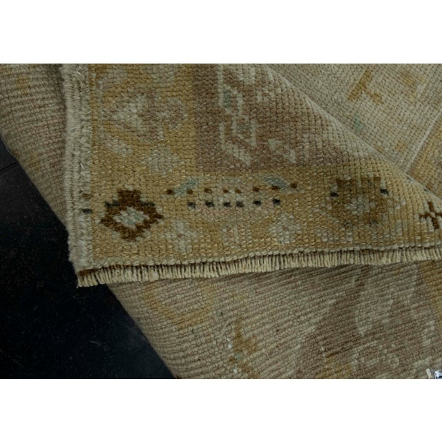 Textile Turkish Mini Rug Oriental Hand Knotted Vintage Rug 1'7" x 2'10" #16461 For Sale - Image 7 of 8
