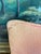 Textile Handmade Needlepoint Floral Pillow With Pink Corduroy Backing - Accent Cushion, Made in Seattle For Sale - Image 7 of 9