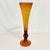 Vintage Home is pleased to offer this stunning Vintage Handblown Trumpet Vase. It stands 15” tall and is a gorgeous Amber...