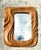 Vintage Hand Carved Wave Mirror For Sale In West Palm - Image 6 of 12
