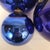 Late 19th Century Indigo Blue Spheres in Eglomisé Glass, France, 1930s, Set of 4 For Sale - Image 14 of 18