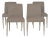 B&b Italia Melandra Dining Chairs Designed by Antonio Citterio For Sale