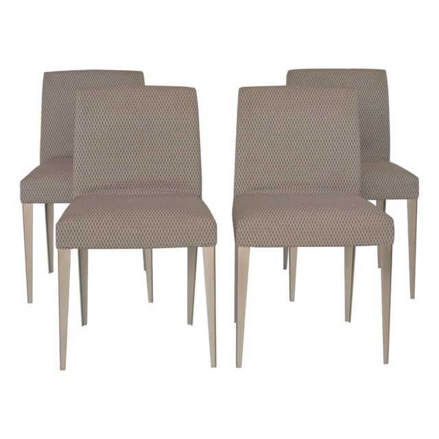 Late 20th Century Set of 4 B&b Italia Melandra Dining Chairs Designed by Antonio Citterio For Sale