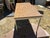 Copper Steelcase Minimalist Vintage Mid Century Modern Metal Retro Tanker Utility Table Unmarked For Sale - Image 8 of 12
