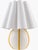 Traditional Kinki Accent Table Lamp Yellow For Sale - Image 3 of 3