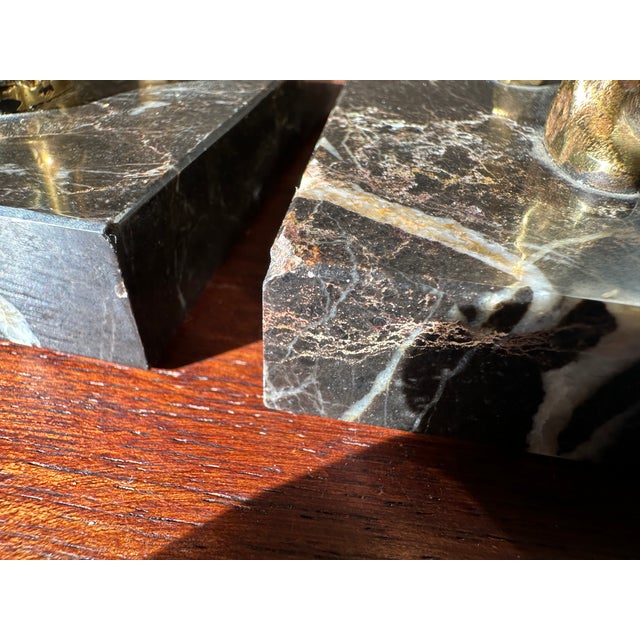 Vintage Brutalist Bookends, 1970s, Set of 2 For Sale - Image 14 of 17