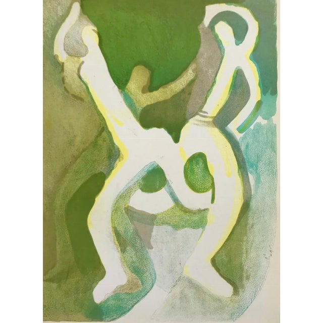 Artist: Andre Beaudin Country: France Title: – Untitled 8 Medium: Original Lithograph Marks: Not signed, Not numbered...