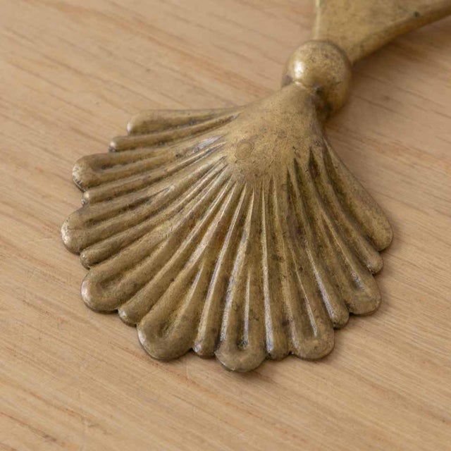 Brass 1950s French Brass Shell Bottle Opener For Sale - Image 8 of 11
