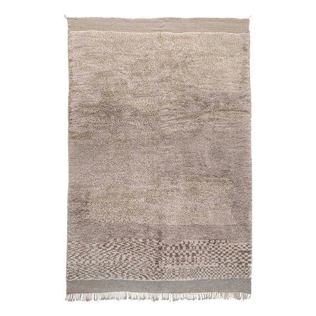 Hand-Knotted Wool Premium Rug by Azele Studio For Sale