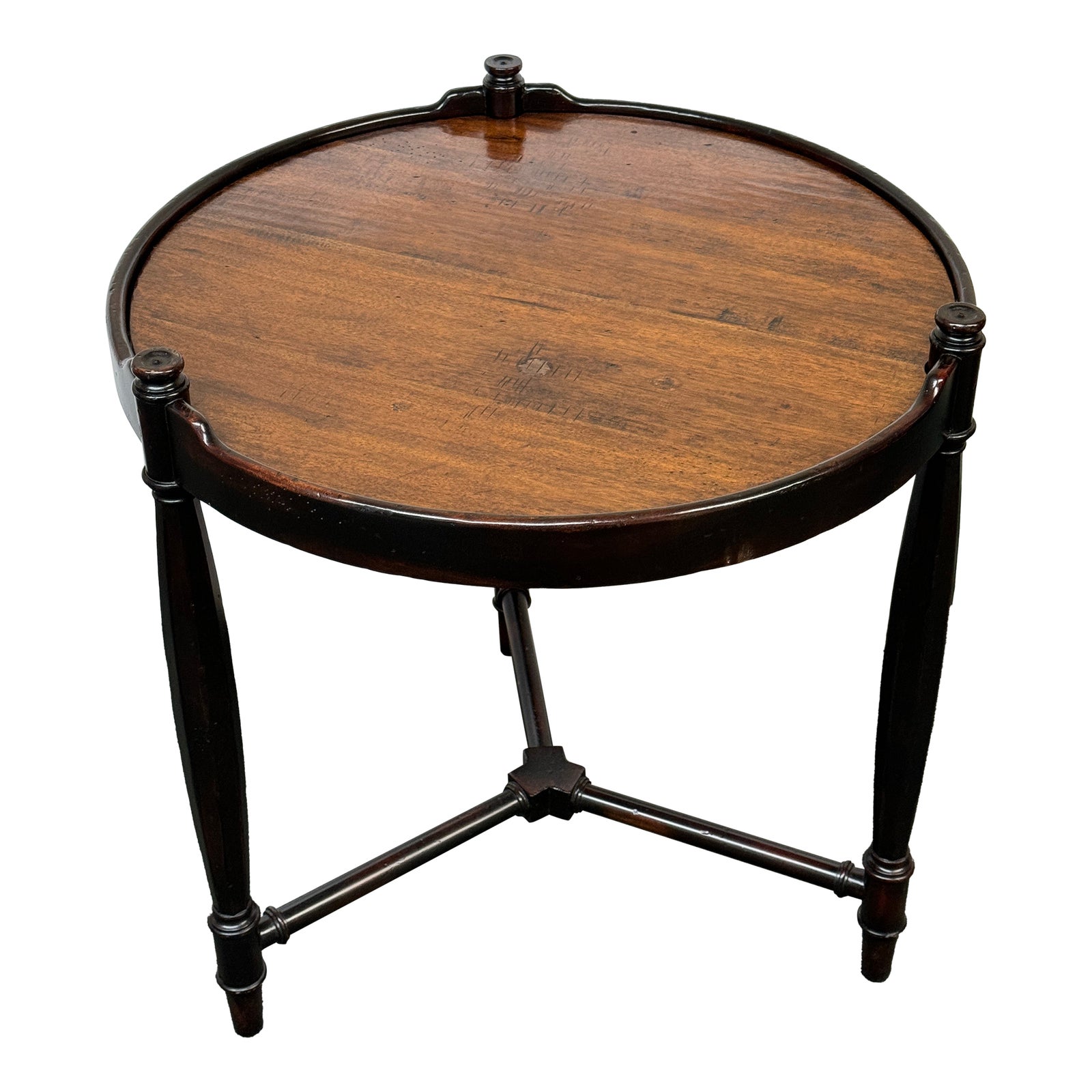 Henredon Acquisitions Round Side Table | Chairish