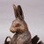 Late 19th Century Antique Black Forest Carved Rabbit Figure With Basket, Circa 1900 For Sale - Image 5 of 9