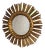Mid-Century Giltwood Sunburst Mirror, 1950s For Sale