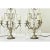 French 19th Century Pair of Crystal Girandole Table Lamps For Sale - Image 9 of 12