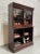 Antique Oak Bookcase / China Cabinet by Danner Furniture, C. 1910s For Sale - Image 4 of 11