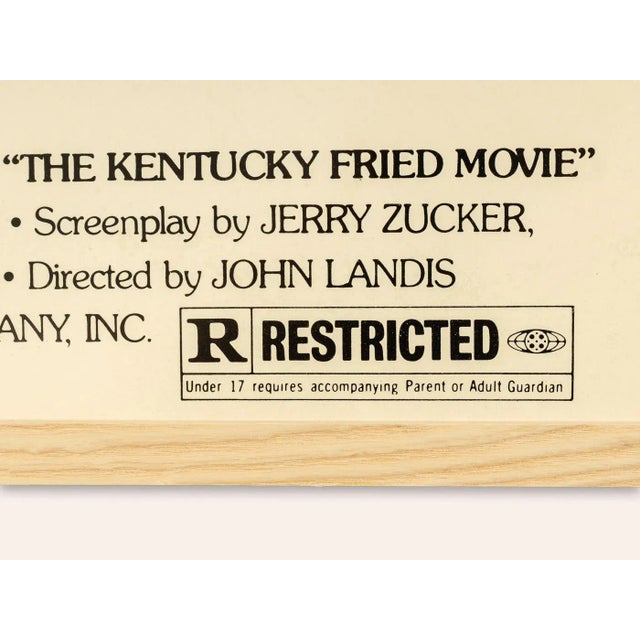 Blue Kentucky Fried Movie Poster For Sale - Image 8 of 12